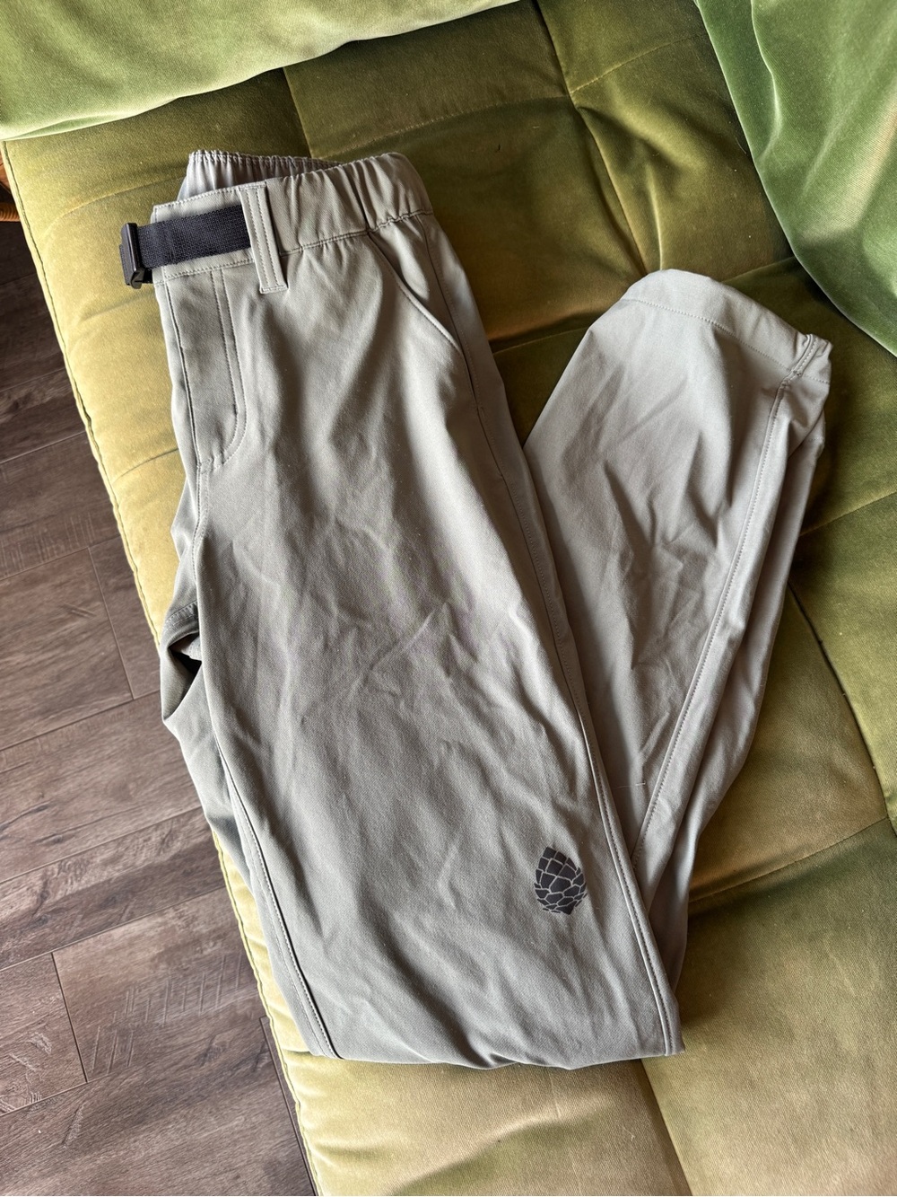 Stio Women’s Pinedale Hiking Pant Olive Green with Built-In Belt